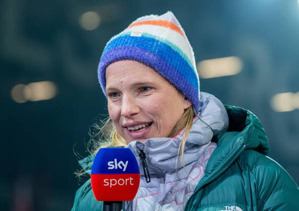 Soccer, Men, Season 2025 2026, 1 Bundesliga 19 Matchday , 1 FC Union Berlin Borussia Dortmund, TV Expert Tabea Kemme Sky , 24 01 2026, Copyright: xSebastianxRäppold MatthiasxKochx