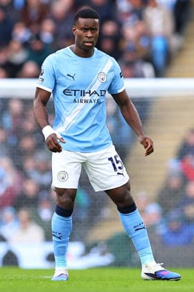 Manchester City v Wolverhampton Wanderers, Premier League Marc Guehi of Manchester City during the Manchester City v Wolverhampton Wanderers Premier League match at the Etihad Stadium, Manchester, England on 24 January 2026 Credit: Ryan Crockett Every Second Media Editorial use only. All images are copyright Every Second Media Limited. No images may be reproduced without prior permission. All rights reserved. Premier League and Football League images are subject to licensing agreements with Football DataCo Limited. see https: www.football-dataco.com Copyright: xIMAGO EveryxSecondxMediax ESM-1769-0139 RyanxCrockettx xEveryxSecondxMediax