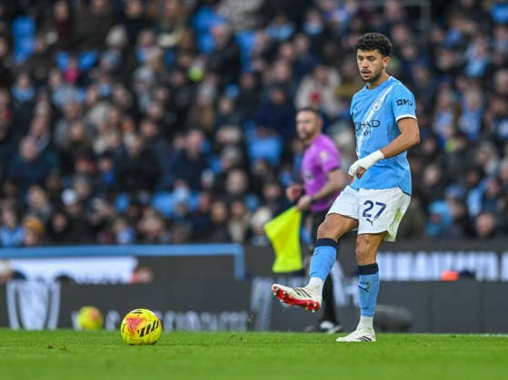 Manchester City v Wolverhampton Wanderers Premier League Matheus Nunes of Manchester City during the Premier League match at the Etihad Stadium, Manchester 24 01 2026 UK Newspapers OUT Copyright: xKarlxVallantinex FIL-22858-0090