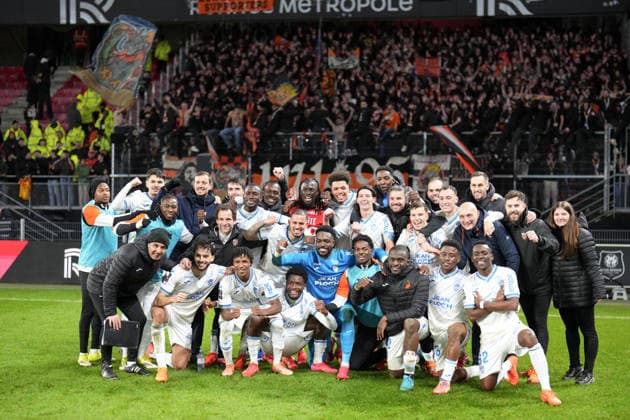 Stade Rennais FC v FC Lorient - Ligue 1 McDonald s 2025 2026 Equipe de football de Lorient FCL during the Ligue 1 McDonald s match between Rennes and Lorient at Roazhon Park on January 24, 2026 in Rennes, France. Rennes France  Copyright: xFEPx 776348264