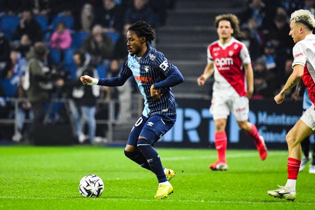 FOOTBALL : AC Le Havre vs AS Monaco - Ligue 1 McDonald s - JournÃ e 19 - 24 01 2026 Felix Mambimbi (AC Le Havre) Le HavreFrance  Copyright: xBaptistexAutissierx