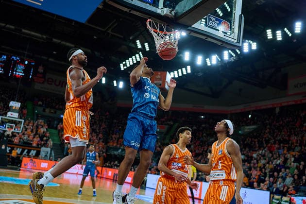 GER, ratiopharm ulm vs MLP Academics Heidelberg, Basketball, Matchday 17, EasyCredit Bundesliga, Season 2025 2026, 24 01 2026 GER, ratiopharm ulm vs MLP Academics Heidelberg, Basketball, Matchday 17, EasyCredit Bundesliga, Season 2025 2026, 24 01 2026 New Ulm Copyright: xEibner-Pressefoto GeraldxOelze-dexStoppanyx EP_ODS