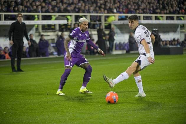 DODO during ACF Fiorentina vs Cagliari Calcio, Italian soccer Serie A match in Florence, Italy, January 24 2026  Copyright: xJacopoxCane IPAxSportx xipa-agency.netx xx IPA_70509020 IPA_Agency_IPA70509020