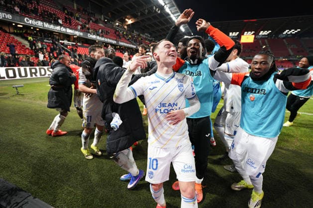 Stade Rennais FC v FC Lorient - Ligue 1 McDonald s 2025 2026 10 Pablo PAGIS (fcl) during the Ligue 1 McDonald s match between Rennes and Lorient at Roazhon Park on January 24, 2026 in Rennes, France. Rennes France  Copyright: xFEPx 776348264