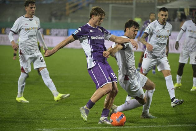 ALBERT GUDMUNDSSON during ACF Fiorentina vs Cagliari Calcio, Italian soccer Serie A match in Florence, Italy, January 24 2026  Copyright: xJacopoxCane IPAxSportx xipa-agency.netx xx IPA_70509606 IPA_Agency_IPA70509606
