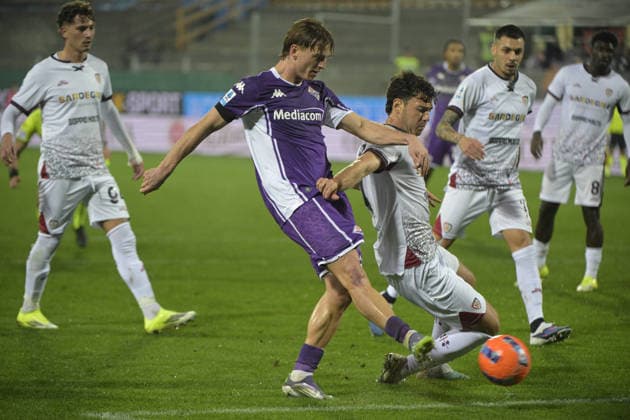ALBERT GUDMUNDSSON during ACF Fiorentina vs Cagliari Calcio, Italian soccer Serie A match in Florence, Italy, January 24 2026  Copyright: xJacopoxCane IPAxSportx xipa-agency.netx xx IPA_70509609 IPA_Agency_IPA70509609