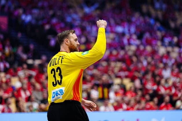 Andreas Wolff Germany, 33 DEN, Germany vs Norway, Handball, EHF European Championship 2026, Main Round, Matchday 2, 24 01 2026 DEN, Germany vs Norway, Handball, EHF European Championship 2026, Main Round, Matchday 2, 24 01 2026 Herning Copyright: xEibner-Pressefoto MarcelxvonxFehrnx EP_MFN