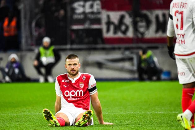 FOOTBALL : AC Le Havre vs AS Monaco - Ligue 1 McDonald s - JournÃ e 19 - 24 01 2026 Eric Dier (AS Monaco) Le HavreFrance  Copyright: xBaptistexAutissierx