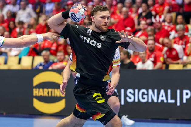 24 01 2026, Handball, Men s EHF EURO 2026, Germany Norway, Jyske Bank Boxen in Herning, Denmark, Main Round xxxxxxxxxxxxxxx Denmark