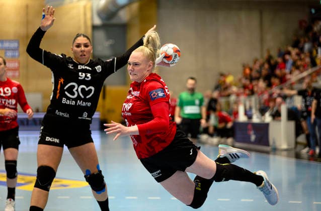 Alba Chiara, Spugnini Santome Kreislaeufer, CS Minaur Baia Mare, 93 , Johanna, Reichert Rueckraum Links, Thueringer HC, 29 GER, Thuringia, Thueringer HC vs CS Minaur Baia Mare, EHF European League Women, Group Phase, Season 2025 2026, Sunday, 24 01 2026, 20 00 GER, Thuringia, Thueringer HC vs CS Minaur Baia Mare, EHF European League Women, Group Phase, Season 2025 2026, Sunday, 24 01 2026, 20 00 Bad Langensalza Copyright: xEibner-Pressefoto MartinxHerbstx EP_MHT