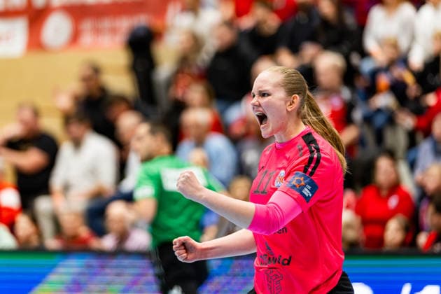24 01 2026, GER, Handball, League, Women, Season 2025 2026, EHF European League , Group stage, Thueringer HC CS Minaur Baia Mare Laura Kuske Thueringer HC,11 99947 Bad Langensalza Salza Halle Sporthalle Mehrz Thüringen Germany