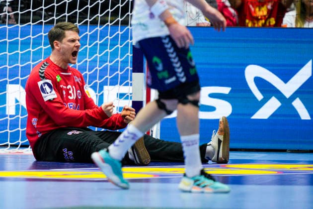 Handball European Championship 2026 Germany Norway Herning, Denmark 20260124 Goalkeeper Torbjorn Bergerud during the European Championship handball match between Germany and Norway at the Boxen arena in Herning Photo Stian Lysberg Solum NTB Herning Denmark EDITORIAL USE ONLY RESTRICTED USE FOR BETTING COMPANIES  Copyright: xStianxLysbergxSolumx xNTBx