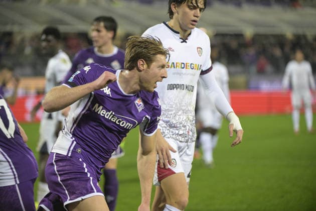 MARCO BRESCIANINI during ACF Fiorentina vs Cagliari Calcio, Italian soccer Serie A match in Florence, Italy, January 24 2026  Copyright: xJacopoxCane IPAxSportx xipa-agency.netx xx IPA_70511914 IPA_Agency_IPA70511914