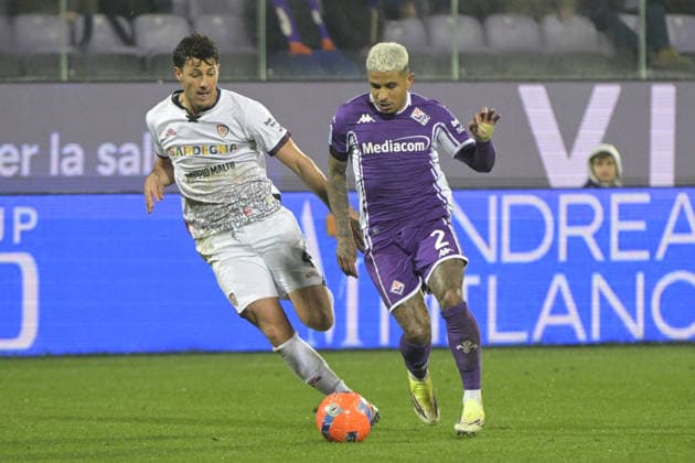 DODO during ACF Fiorentina vs Cagliari Calcio, Italian soccer Serie A match in Florence, Italy, January 24 2026  Copyright: xJacopoxCane IPAxSportx xipa-agency.netx xx IPA_70511638 IPA_Agency_IPA70511638
