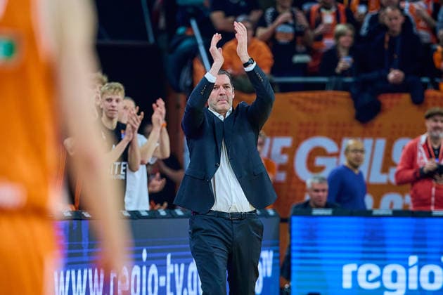 Ty Harrelson ratiopharm ulm, Head Coach gestures GER, ratiopharm ulm vs MLP Academics Heidelberg, Basketball, Matchday 17, EasyCredit Bundesliga, Season 2025 2026, 24 01 2026 GER, ratiopharm ulm vs MLP Academics Heidelberg, Basketball, Matchday 17, EasyCredit Bundesliga, Season 2025 2026, 24 01 2026 New Ulm Copyright: xEibner-Pressefoto GeraldxOelze-dexStoppanyx EP_ODS