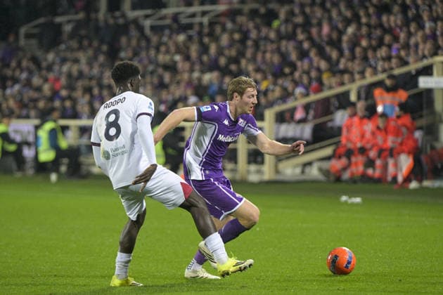 MARCO BRESCIANINI during ACF Fiorentina vs Cagliari Calcio, Italian soccer Serie A match in Florence, Italy, January 24 2026  Copyright: xJacopoxCane IPAxSportx xipa-agency.netx xx IPA_70512554 IPA_Agency_IPA70512554