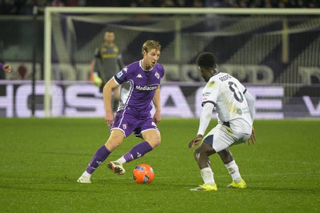 MARCO BRESCIANINI during ACF Fiorentina vs Cagliari Calcio, Italian soccer Serie A match in Florence, Italy, January 24 2026  Copyright: xJacopoxCane IPAxSportx xipa-agency.netx xx IPA_70512329 IPA_Agency_IPA70512329