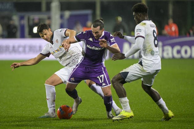 JACK HARRISON during ACF Fiorentina vs Cagliari Calcio, Italian soccer Serie A match in Florence, Italy, January 24 2026  Copyright: xJacopoxCane IPAxSportx xipa-agency.netx xx IPA_70512310 IPA_Agency_IPA70512310