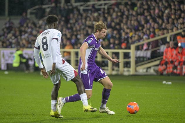 MARCO BRESCIANINI during ACF Fiorentina vs Cagliari Calcio, Italian soccer Serie A match in Florence, Italy, January 24 2026  Copyright: xJacopoxCane IPAxSportx xipa-agency.netx xx IPA_70512383 IPA_Agency_IPA70512383