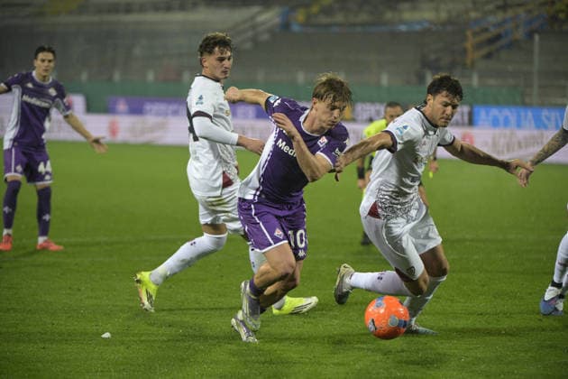 CALCIO - Serie A - ACF Fiorentina vs Cagliari Calcio ALBERT GUDMUNDSSON during ACF Fiorentina vs Cagliari Calcio, Italian soccer Serie A match in Florence, Italy, January 24 2026 Florence Italy  Copyright: xIPAxSport ABACAx