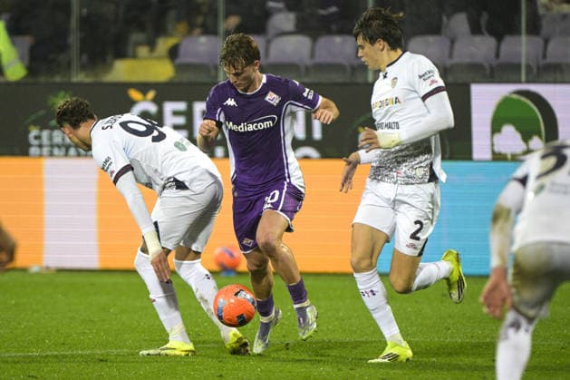 CALCIO - Serie A - ACF Fiorentina vs Cagliari Calcio ALBERT GUDMUNDSSON during ACF Fiorentina vs Cagliari Calcio, Italian soccer Serie A match in Florence, Italy, January 24 2026 Florence Italy  Copyright: xIPAxSport ABACAx