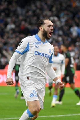 Olympique de Marseille v RC Lens - Ligue 1 McDonald s 2025 2026 09 Amine GOUIRI (om) during the Ligue 1 McDonald s match between Marseille and Lens at Stade Velodrome on January 24, 2026 in Marseille, France. Marseille France  Copyright: xFEPx 776348261