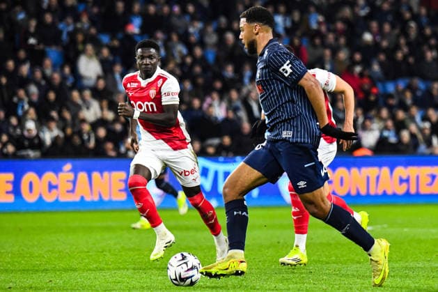 FOOTBALL : AC Le Havre vs AS Monaco - Ligue 1 McDonald s - JournÃ e 19 - 24 01 2026 Noam Obougou (AC Le Havre) Le HavreFrance  Copyright: xBaptistexAutissierx