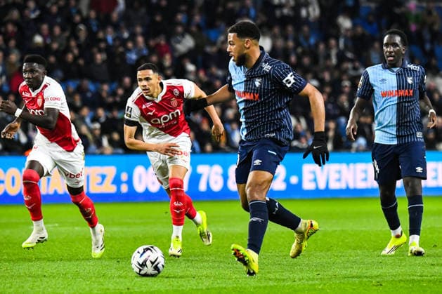 FOOTBALL : AC Le Havre vs AS Monaco - Ligue 1 McDonald s - JournÃ e 19 - 24 01 2026 Noam Obougou (AC Le Havre) Le HavreFrance  Copyright: xBaptistexAutissierx