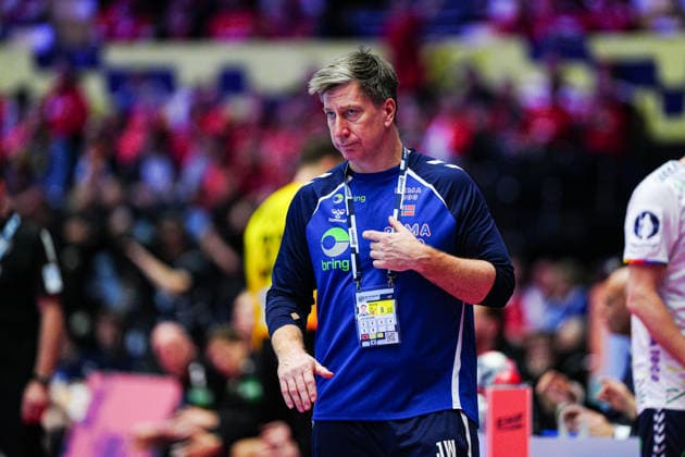 Jonas Wille Norway, Coach DEN, Germany vs Norway, Handball, EHF European Championship 2026, Main Round, Matchday 2, 24 01 2026 DEN, Germany vs Norway, Handball, EHF European Championship 2026, Main Round, Matchday 2, 24 01 2026 Herning Copyright: xEibner-Pressefoto MarcelxvonxFehrnx EP_MFN