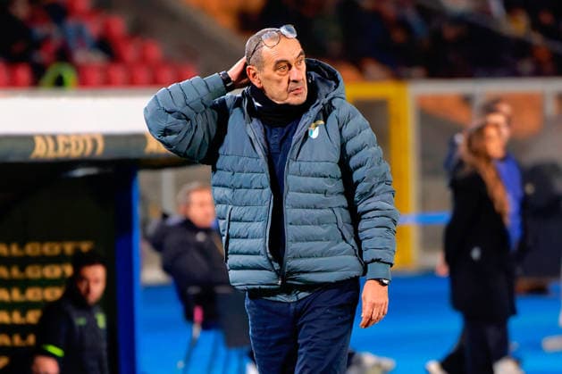 coach Maurizio Sarri of SS Lazio during US Lecce vs SS Lazio, Italian soccer Serie A match in Lecce, Italy, January 24 2026  Copyright: xEmmanuelexMastrodonato IPAxSportx xipa-agency.netx xx IPA_70515908 IPA_Agency_IPA70515908