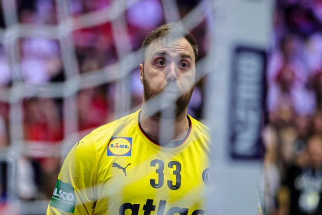 33Wolff, Andreas in action Match between NORWAY VS GERMANY valid for Men s EHF EURO 2026 at Jyske Bank Boxen in Herning on 24 January 2026. Herning Jyske Bank Boxen Herning Denmark Copyright: xIMAGOx xPRIMExSPORTSxIMAGESx xANGELOxMOREIRAx