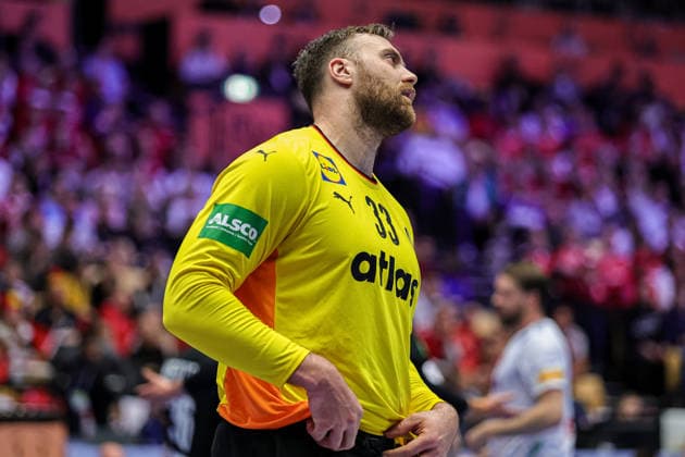 33Wolff, Andreas in action Match between NORWAY VS GERMANY valid for Men s EHF EURO 2026 at Jyske Bank Boxen in Herning on 24 January 2026. Herning Jyske Bank Boxen Herning Denmark Copyright: xIMAGOx xPRIMExSPORTSxIMAGESx xANGELOxMOREIRAx