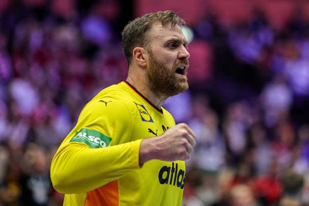 33Wolff, Andreas in action Match between NORWAY VS GERMANY valid for Men s EHF EURO 2026 at Jyske Bank Boxen in Herning on 24 January 2026. Herning Jyske Bank Boxen Herning Denmark Copyright: xIMAGOx xPRIMExSPORTSxIMAGESx xANGELOxMOREIRAx