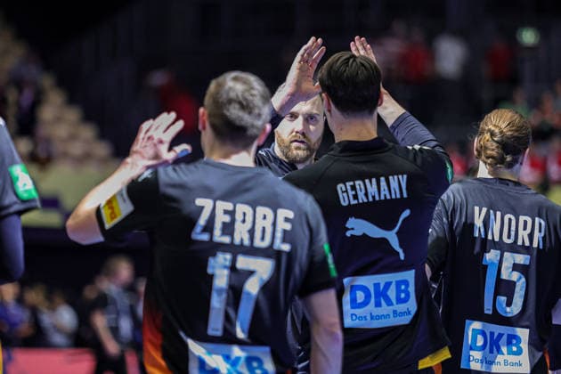GERMANY TEAM AFTER THE Match between NORWAY VS GERMANY valid for Men s EHF EURO 2026 at Jyske Bank Boxen in Herning on 24 January 2026. Herning Jyske Bank Boxen Herning Denmark Copyright: xIMAGOx xPRIMExSPORTSxIMAGESx xANGELOxMOREIRAx