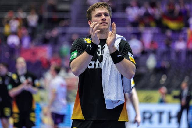 GERMANY TEAM AFTER THE Match between NORWAY VS GERMANY valid for Men s EHF EURO 2026 at Jyske Bank Boxen in Herning on 24 January 2026. Herning Jyske Bank Boxen Herning Denmark Copyright: xIMAGOx xPRIMExSPORTSxIMAGESx xANGELOxMOREIRAx