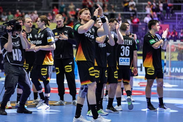 GERMANY TEAM AFTER THE Match between NORWAY VS GERMANY valid for Men s EHF EURO 2026 at Jyske Bank Boxen in Herning on 24 January 2026. Herning Jyske Bank Boxen Herning Denmark Copyright: xIMAGOx xPRIMExSPORTSxIMAGESx xANGELOxMOREIRAx