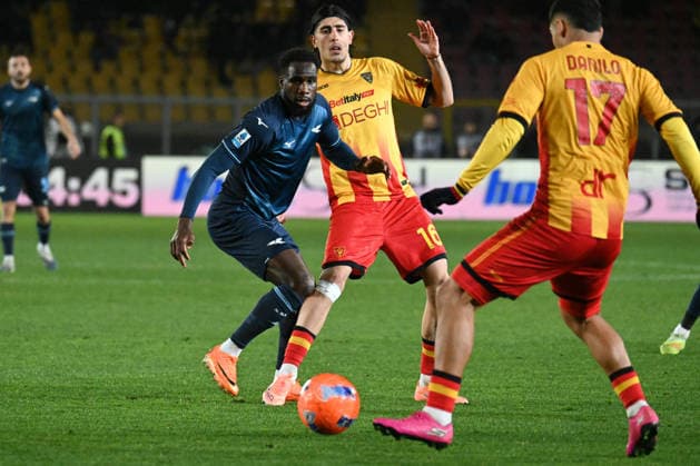 Boulaye Dia (SS Lazio) in action during US Lecce vs SS Lazio, Italian soccer Serie A match in Lecce, Italy, January 24 2026  Copyright: xPasqualexGolia IPAxSportx xipa-agency.netx xx IPA_70516717 IPA_Agency_IPA70516717