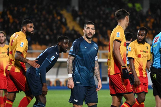 Mattia Zaccagni (SS Lazio) in action during US Lecce vs SS Lazio, Italian soccer Serie A match in Lecce, Italy, January 24 2026  Copyright: xPasqualexGolia IPAxSportx xipa-agency.netx xx IPA_70516719 IPA_Agency_IPA70516719