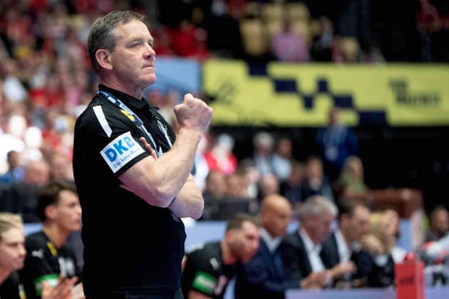 European Men s Handball Championship Germany Norway Germany s national coach Alfred Gislason reacts during the men s handball match between Germany and Norway in the EHF Euro 2026 group B at Jyske Bank Boxen in Herning, Saturday, January 24, 2026 Photo Bo Amstrup Ritzau Scanpix , Herning Denmark Mors  Copyright: BoxAmrstrupx xRitzauxScanpix BoxAmstrupx spdk20260124-222231-L