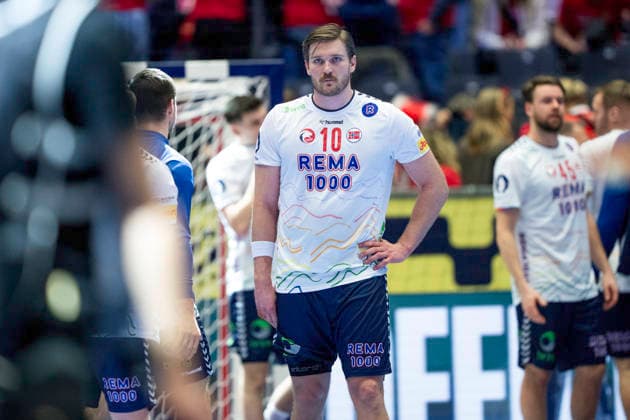 Men s Handball European Championship Germany Norway Disappointment for Norway s Vetle Roenningen after the defeat in the men s handball match between Germany and Norway in the EHF Euro 2026 Group B at Jyske Bank Boxen in Herning, Saturday, January 24, 2026 Photo Bo Amstrup Ritzau Scanpix , Herning Denmark Mors  Copyright: BoxAmrstrupx xRitzauxScanpix BoxAmstrupx spdk20260124-221856-L