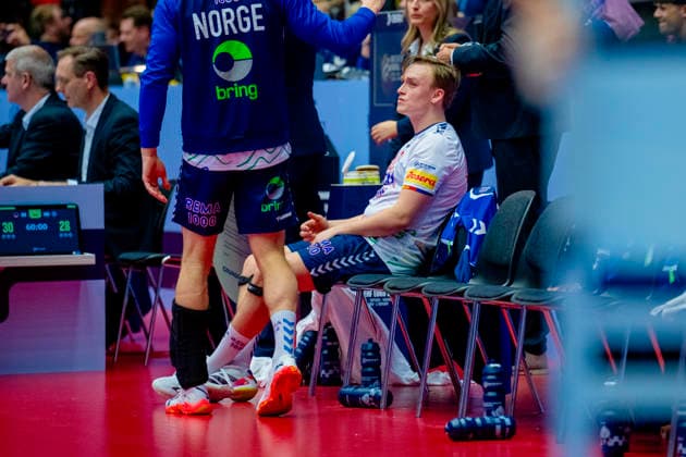 Handball European Championship 2026 Germany Norway Herning, Denmark 20260124 Tobias Grondahl after the European Championship handball match between Germany and Norway in the Boxen arena in Herning Photo Stian Lysberg Solum NTB Herning Denmark EDITORIAL USE ONLY RESTRICTED USE FOR BETTING COMPANIES  Copyright: xStianxLysbergxSolumx xNTBx