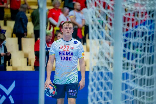 Handball European Championship 2026 Germany Norway Herning, Denmark 20260124 Tobias Grondahl after the European Championship handball match between Germany and Norway in the Boxen arena in Herning Photo Stian Lysberg Solum NTB Herning Denmark EDITORIAL USE ONLY RESTRICTED USE FOR BETTING COMPANIES  Copyright: xStianxLysbergxSolumx xNTBx
