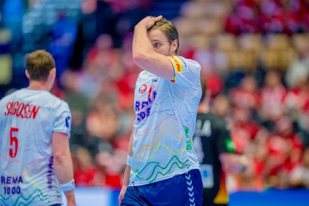 Handball European Championship 2026 Germany Norway Herning, Denmark 20260124 Vetle Ronningen during the European Championship handball match between Germany and Norway at the Boxen arena in Herning Photo Stian Lysberg Solum NTB Herning Denmark EDITORIAL USE ONLY RESTRICTED USE FOR BETTING COMPANIES  Copyright: xStianxLysbergxSolumx xNTBx