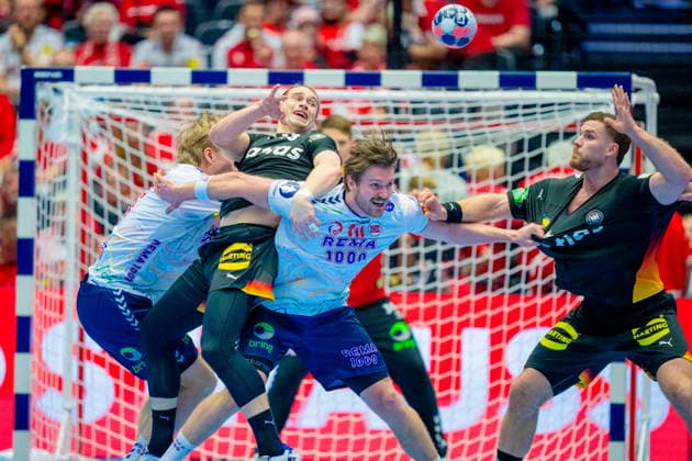 Handball European Championship 2026 Germany Norway Herning, Denmark 20260124 Vetle Ronningen during the European Championship handball match between Germany and Norway at the Boxen arena in Herning Photo Stian Lysberg Solum NTB Herning Denmark EDITORIAL USE ONLY RESTRICTED USE FOR BETTING COMPANIES  Copyright: xStianxLysbergxSolumx xNTBx