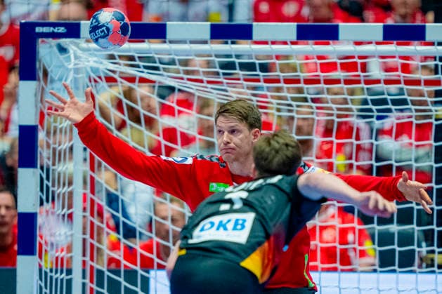 Handball European Championship 2026 Germany Norway Herning, Denmark 20260124 Torbjorn Bergerud during the European Championship handball match between Germany and Norway at the Boxen arena in Herning Photo Stian Lysberg Solum NTB Herning Denmark EDITORIAL USE ONLY RESTRICTED USE FOR BETTING COMPANIES  Copyright: xStianxLysbergxSolumx xNTBx
