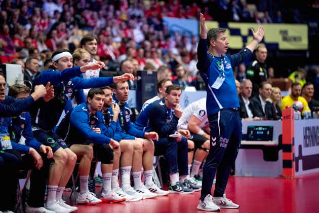 European Men s Handball Championship Germany Norway Norway s national coach Jonas Wille reacts during the men s handball match between Germany and Norway in EHF Euro 2026 Group B at Jyske Bank Boxen in Herning, Saturday, January 24, 2026 Photo Bo Amstrup Ritzau Scanpix , Herning Denmark Mors  Copyright: BoxAmrstrupx xRitzauxScanpix BoxAmstrupx spdk20260124-224741-L