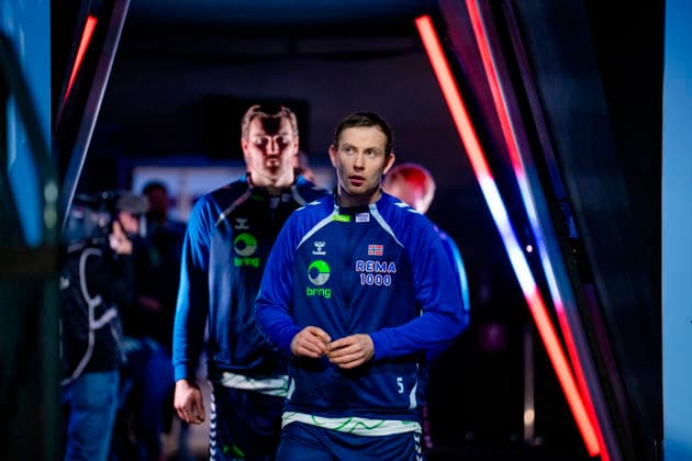 Handball European Championship 2026 Germany Norway Herning, Denmark 20260124 Sander Sagosen before the European Championship handball match between Germany and Norway in the Boxen arena in Herning Photo Stian Lysberg Solum NTB Herning Denmark EDITORIAL USE ONLY RESTRICTED USE FOR BETTING COMPANIES  Copyright: xStianxLysbergxSolumx xNTBx