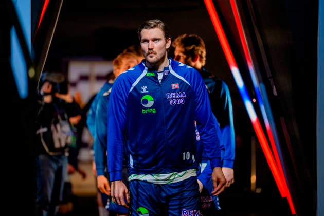 Handball European Championship 2026 Germany Norway Herning, Denmark 20260124 Vetle Ronningen before the European Championship handball match between Germany and Norway in the Boxen arena in Herning Photo Stian Lysberg Solum NTB Herning Denmark EDITORIAL USE ONLY RESTRICTED USE FOR BETTING COMPANIES  Copyright: xStianxLysbergxSolumx xNTBx