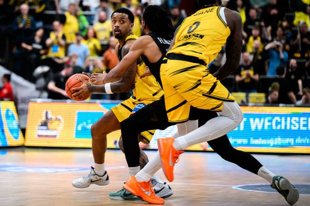 Ludwigsburg, BBL 25 26 MHP Riesen Ludwigsburg vs Basketball Loewen Braunschweig Ludwigsburg MHP Arena Baden Württemberg Germany