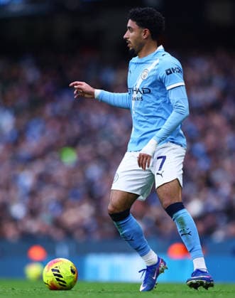 Omar Marmoush of Manchester City Manchester City v Wolverhampton Wanderers, Premier League, Football, Etihad Stadium, Manchester, UK - 24 Jan 2026Manchester Etihad Stadium United Kingdom EDITORIAL USE ONLY No use with unauthorised audio, video, data, fixture lists, club league logos or live services. Online in-match use limited to 120 images, no video emulation. No use in betting, games or single club league player publications. Copyright: xMattxWest Shutterstockx 16425986bw